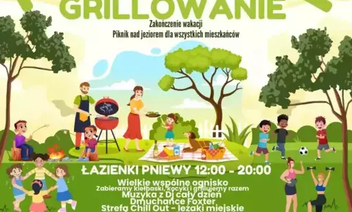 Plakat Pniewskie Grillowanie