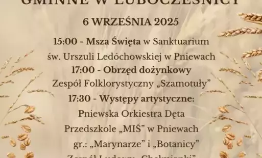 Plakat Dożynki 2025