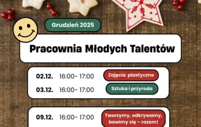 Plakat Pracownia Młodych Talentów