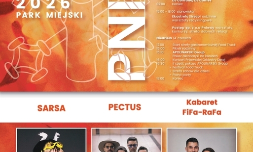 Dni Pniew 2026 plakat