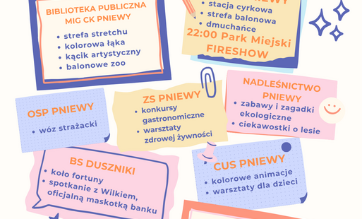 Dzień Dziecka po sąsiedzku plakat