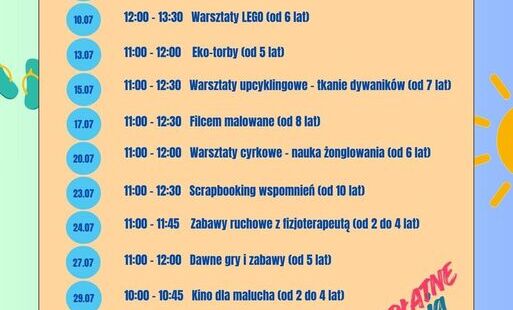 Lato na Wolności- plakat